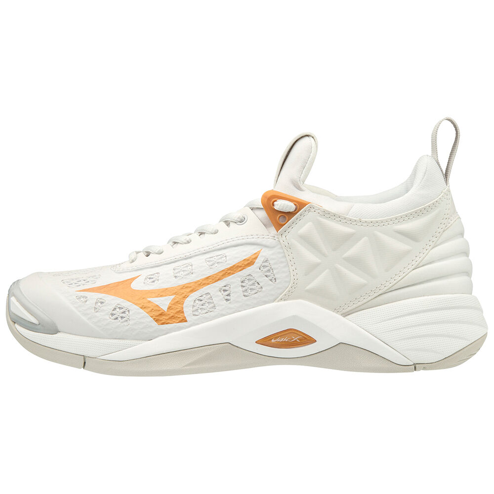 Tenis Para Basquetbol Mizuno WAVE MOMENTUM NB Para Mujer Blancos 5831079-IQ